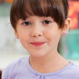 30 Pairs Charming Cartoon Hypoallergenic Earrings for Girls Sensitive Ears with Stainless Steel Post -Assorted Cute Earrings for Teens Girls Women