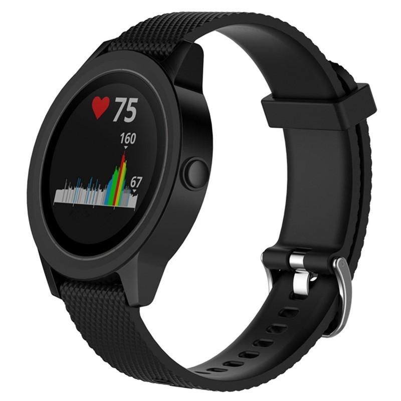 LICHIFIT Garmin Vivoactive 3 Band Replacement Strap Adjustable Vent Hole