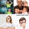 Eyeglass Nose Pads, Anti Slip Adhesive Thin Nose Pads for