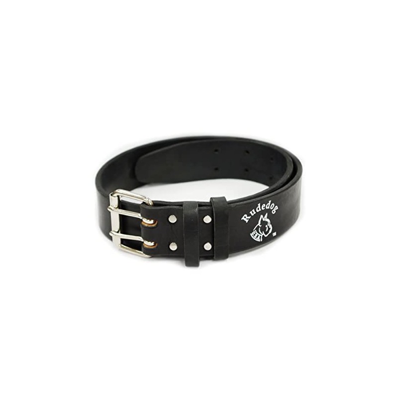 2" Leather Work Belt - Rudedog USA #3020 (Extra Large)