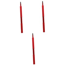 Ipetboom 3pcs Professional Makeup Brush Kit Retractable Lip Brush Nylon Fiber Applicator for Travel