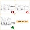 Ready-to-Use Eyelash Fans, 3D Pre-Fanned Volume Eyelashes, 0.10 Thickness D