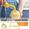 Spring Chef Premium Yellow Swivel Vegetable Peeler for Kitchen, Stainless