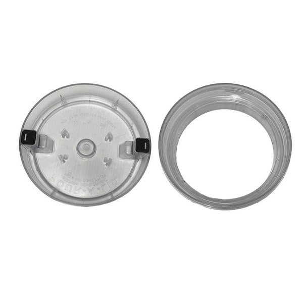 Pouralid Swimming Pool Skimmer Cover 10" Round Custom Masonry Pool