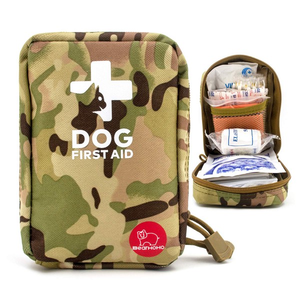 Pet First Aid Kit for Home and Travel with 72 Premium Items