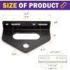 HOWBOW Zero Turn Lawn Mower Trailer Hitch Kit For John