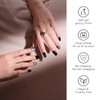 NAILOG Semi-Cured Gel Nail Strips, 20 Strips, Long Lasting, Salon-Quality,