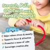 Impresa 5 Pack Monkey Noodles Fidget Toy - Stretchy Sensory