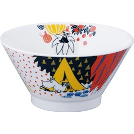 Moomin MM8502-311 Ramen Bowl Noodle Bowl (Little Mii) Aina Series, Made in Japan Yamaka Shoten