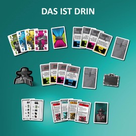 KOSMOS 682484 Inside Job - Ein Almost Cooperative Trick Game, Card Game for 3-5 Players from 10 Years, Trick Game mal Anders