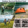AYMQC Survival Card Multitool Emergency Camping Survival Kits Multipurpose Camping