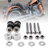 Motorcycle Docking Hardware Kit, Metal Backrest Sissy Bar Mounting Screw