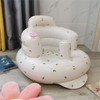 Baby Inflatable Chair Portable Foldable Printed Leakproof Soft Shower Sofa