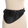 PU Leather Scissors Waist Bag 2 Layers Portable Scissors Holder