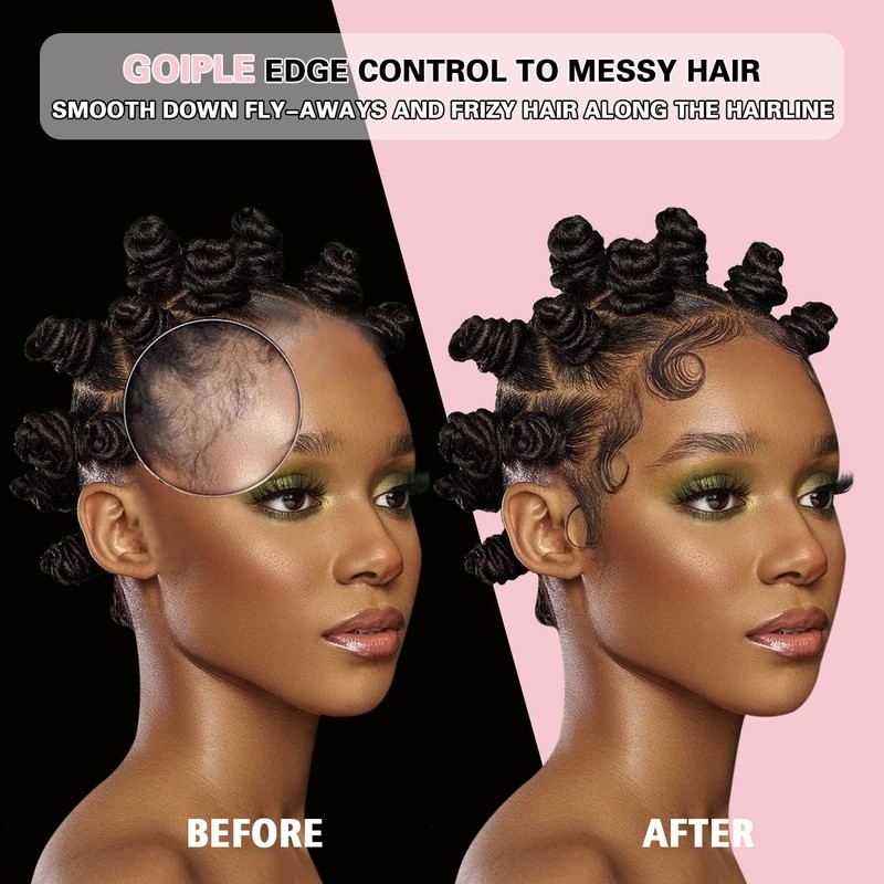Goiple Edge Control Wax for Women - Strong Hold, Non-greasy