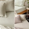 Yard Hebden Midi Stripe Fitted Sheet – Ultra Soft 100%