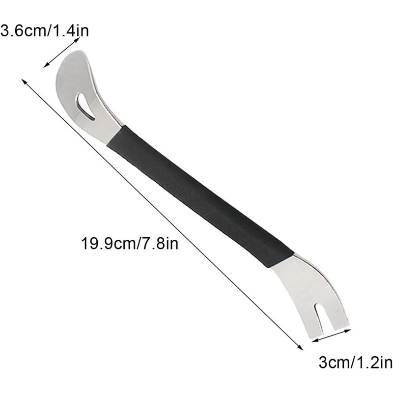 [Set of 2] Upholstery Peel Off Lining, Clip Remover Tool,