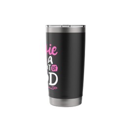 Bougie With A Little Bit Of Hood Funny Black Girls Women Stainless Steel Insulated Tumbler