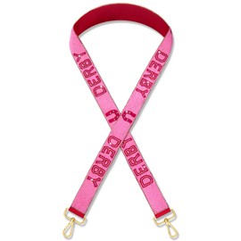 NVENF Beaded Kentucky Derby Purse Strap Replacement Horseshoe Crossbody Shoulder Bag Strap for Handbags Kentucky Derby Outfits Gifts (Style E)