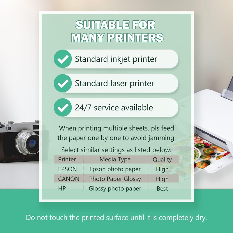 8.5x14 Removable Self-adhesive Vinyl Sticker Paper, Waterproof, Legal Size, Suitable