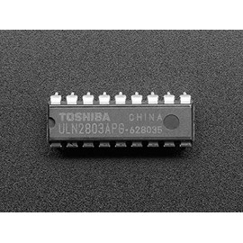 Adafruit (970 ULN2803: 8-channel Darlington Driver (Solenoid/Unipolar Stepper)