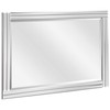 Empire Art Direct Modern Stepped Rectangle Wall Mirror for Vanity