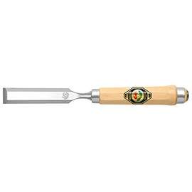 Kirschen 1002050 Firmer Chisel with Octagonal Hornbeam Handle, Beige/Silver, 50 mm