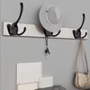 IBosins 6 Pack Big Heavy Duty Three Prongs Coat Hooks