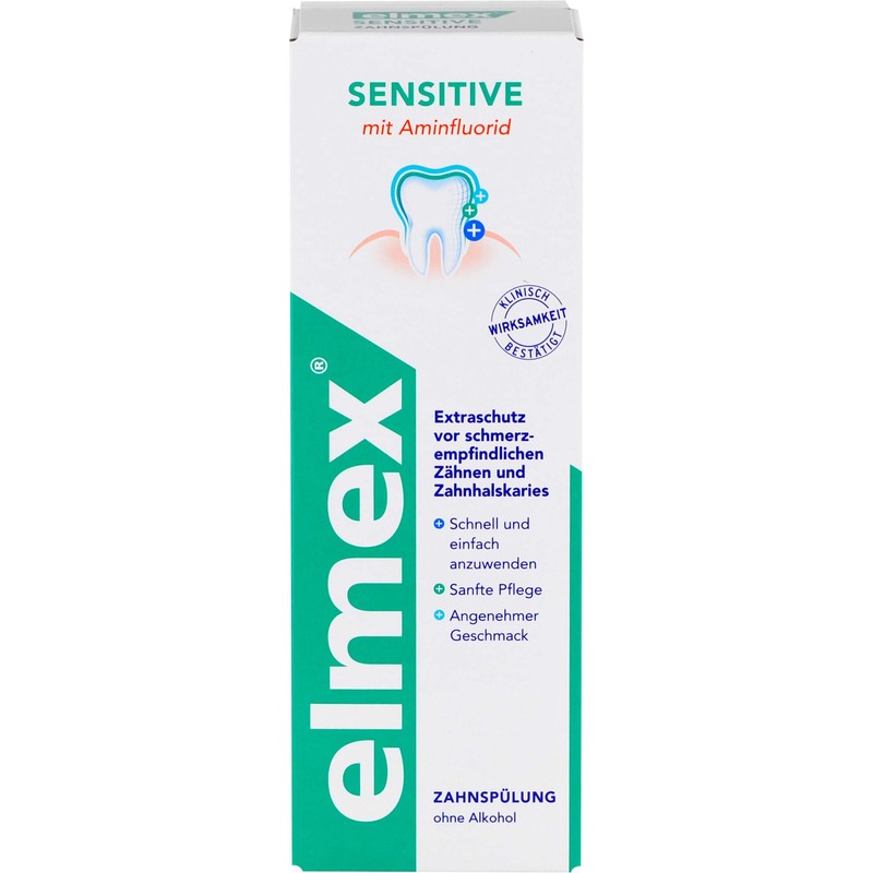 elmex SENSITIVE Zahnspülung, 400 ml