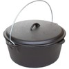 Cajun Classic 9-Quart Seasoned Cast Iron Dutch Oven - GL10488S