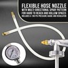 TCP Global Air Undercoating Spray Gun with Gauge, Includes 22"