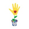 Fun Express Handprint Flower Pot Craft Kit - Makes 6