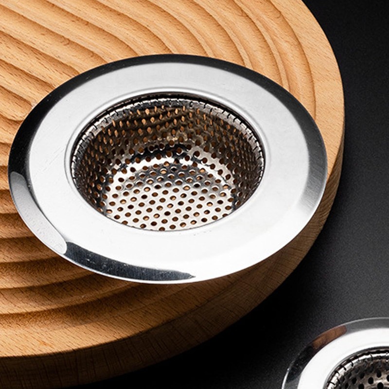 Bathtub Sink Strainer, Stainless Steel Shower Bathtub Drain Hair Catcher,