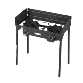 2-Burner Heavy Duty Carbon Steel Outdoor Propane Gas Stove 150,000 BTU for Camping & Outdoor Cooking From ShiType: Bracket Style, Number of Burners: 2 Burners