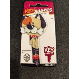 The Hillman Group 66 Blank Dog Shaped House Key