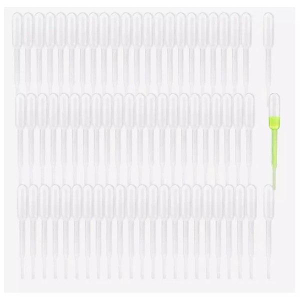 Unbranded 0.2ml Plastic Mini Transfer Pipettes For Liquid Mixture 350pcs