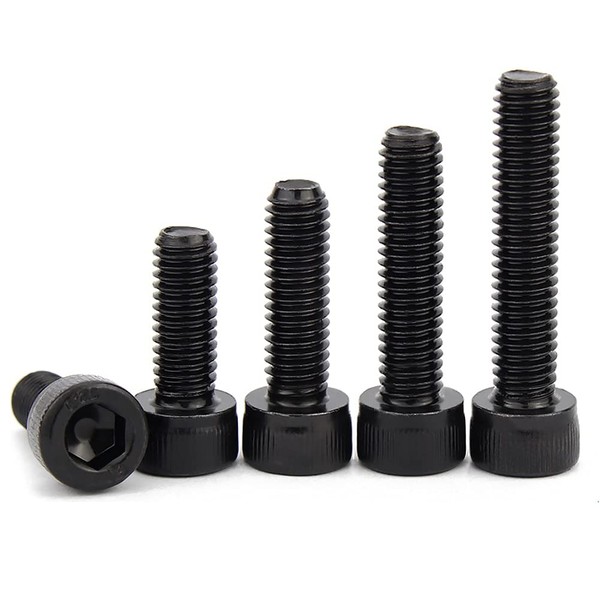 ANSIEDIO Hexagon Socket Screws Made of Carbon Steel Full Thread