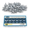 175 PCS Wing Nuts Fasteners Butterfly Wing Nuts SAE Steel