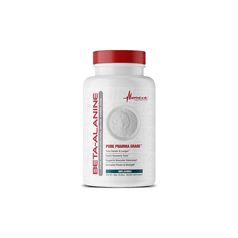Metabolic Nutrition Beta Alanina, 300 gramos, polvo
