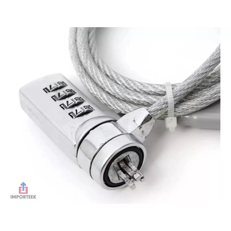 Importeek 5pz Candado Cable Seguridad Computadora Pc Laptop Portatil