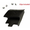 AUTOVIEW Body Trim Panel, Black Plastic, Left Side Under Fuel