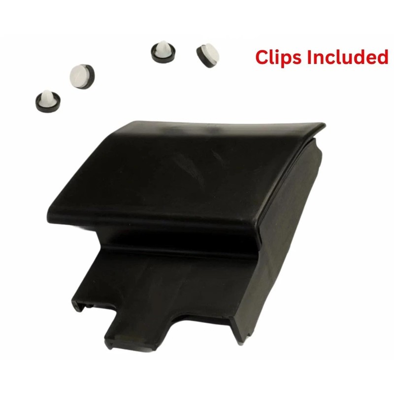AUTOVIEW Body Trim Panel, Black Plastic, Left Side Under Fuel