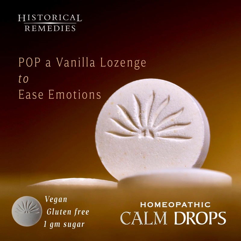 Historical Remedies Calm Drops Homeopathic Lozenges (1 Pack)| Natural Care
