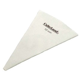 Tiger Crown 3433 Pastry Bags, White, 6.9 x 11.8 inches (175 x 300 mm), Piping Bags, 12 Inches, Pure Cotton Cloth, PP Sheet, Laminate, Reusable