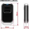 UHPPOTE 12VDC RF Wireless Remote Control Switch 433.92MHz 1-Channel for