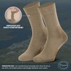 Piarini Bamboo Socks Anti Sweat [6 Pairs] Long – Women's