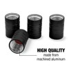 Black Dragon Valve Stem Caps for Tire Rim Wheel Aluminum
