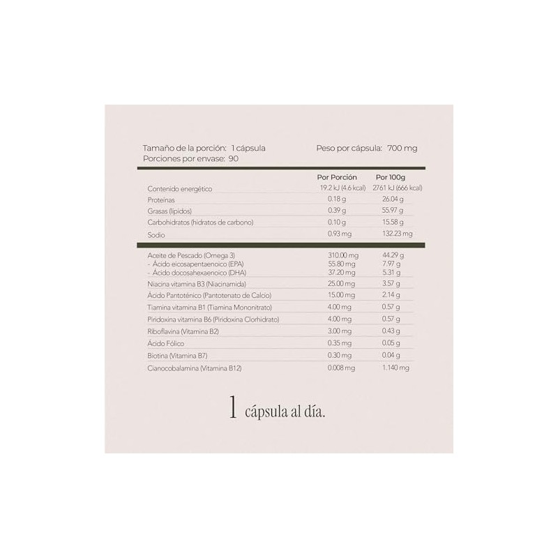 B COMPLEX - Maklen Complejo B con Omega 3 -