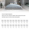 400Pcs Headliner Pins Plastic Stainless Steel Wide Application Easy Storage