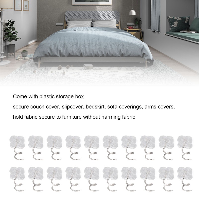 400Pcs Headliner Pins Plastic Stainless Steel Wide Application Easy Storage